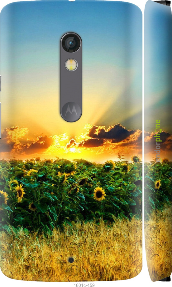 

3D пластиковий матовий чохол "Україна" для Motorola Moto X Play