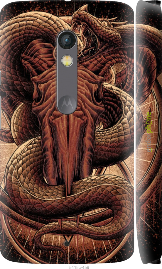 3D пластиковий глянцевий чехол № 5418 для Motorola Moto X Play - 5418c-459 изображение 