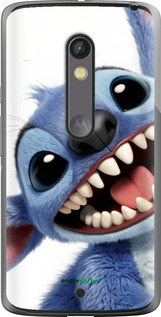 Силиконовый чехол Стич для Motorola Moto X Play - 6684u-459 изображение 