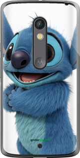 Силиконовый чехол Стич 1 для Motorola Moto X Play - 6686u-459 изображение 