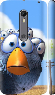 3D пластиковий матовий чехол Angry Birds для Motorola Moto X Style - 6008m-455 изображение 