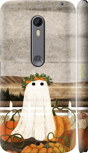 3D пластиковый глянцевый чехол Призрак для Motorola Moto X Style - 6245c-455 изображение 