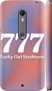 3D пластиковый глянцевый чехол 'Aesthetic Aura Gradient 777 Lucky Energy' для Motorola Moto X Style изображение 6