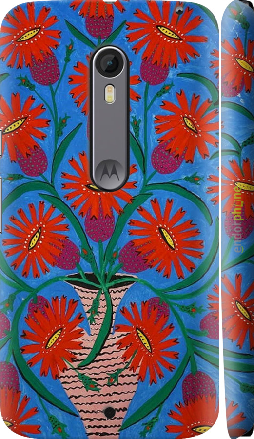3D пластиковий глянцевий чехол Примаченко для Motorola Moto X Style - 5909c-455 изображение 