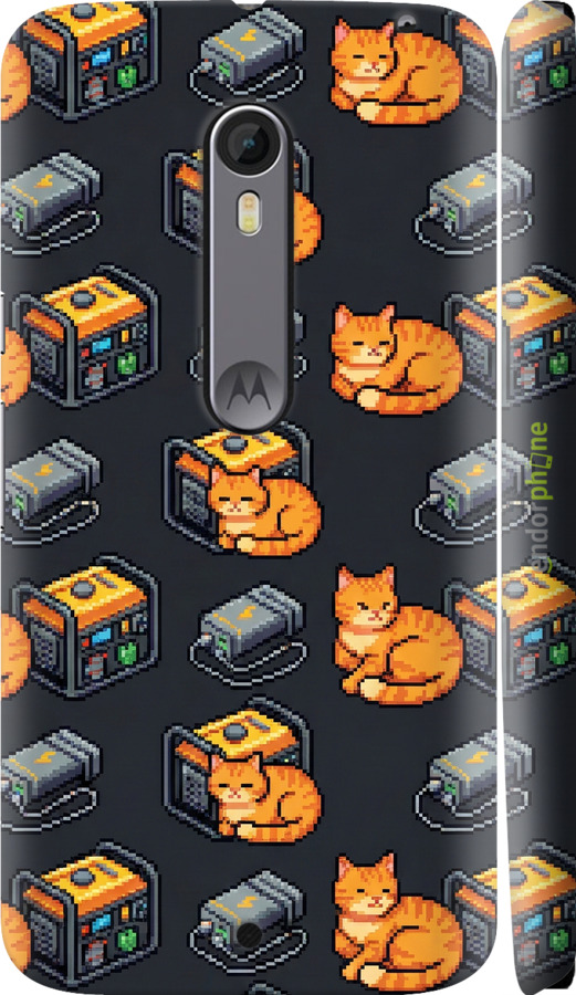 3D пластиковый глянцевый чехол Autonomous Zone для Motorola Moto X Style - 6771c-455 изображение 