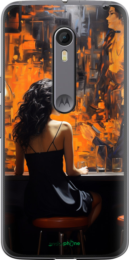 Силиконовый чехол Чехол для телефона для Motorola Moto X Style - 5962u-455 изображение 