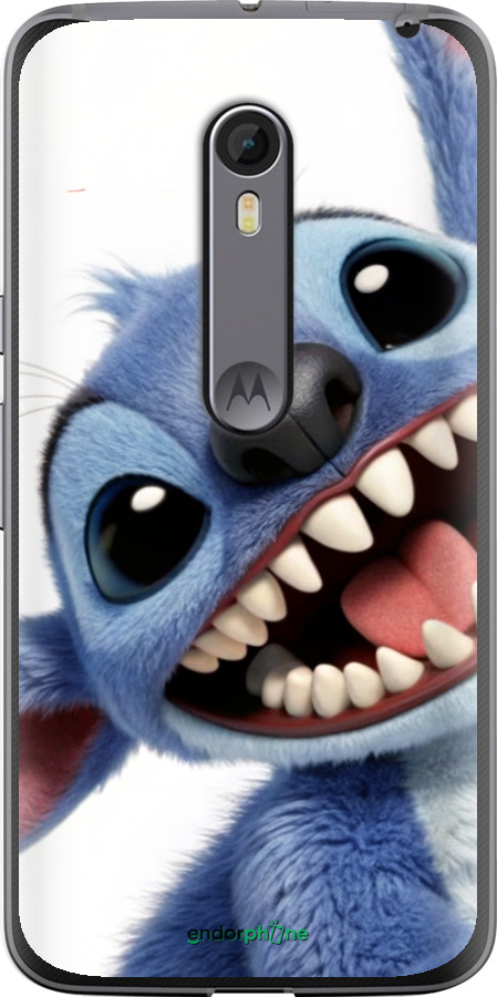 Силіконовий чехол Стіч для Motorola Moto X Style - 6684u-455 изображение 