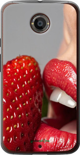 Силиконовый чехол Наслаждение для Motorola Moto X2 - 6701u-372 изображение 