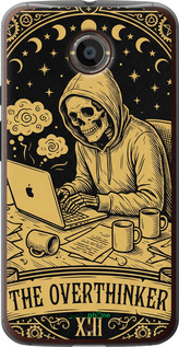 Силиконовый чехол 'The Overthinker' для Motorola Moto X2 изображение 1