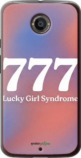 Силиконовый чехол 'Aesthetic Aura Gradient 777 Lucky Energy' для Motorola Moto X2 изображение 5