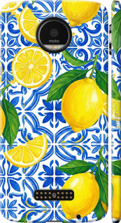 3D пластиковий глянцевий чехол Grocery Girl Italian Summer для Motorola MOTO Z - 6766c-419 изображение 