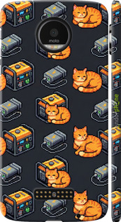 3D пластиковый глянцевый чехол Autonomous Zone для Motorola MOTO Z - 6771c-419 изображение 