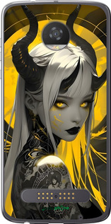 Силіконовий чехол Аніме демон 2 для Motorola Moto Z2 Play - 6309u-1001 изображение 