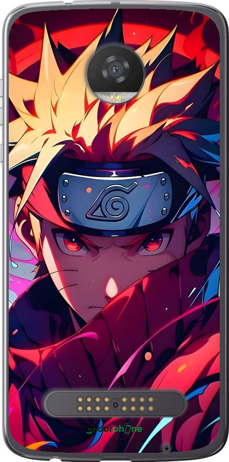 Силиконовый чехол Наруто для Motorola Moto Z2 Play - 6274u-1001 изображение 