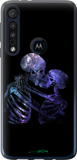 Силіконовий чехол Із зображенням скелета для Motorola One Macro - 6537u-1812 изображение 