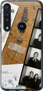 Силиконовый чехол Aesthetic Scrapbook Collage для Motorola One Macro - 6773u-1812 изображение 