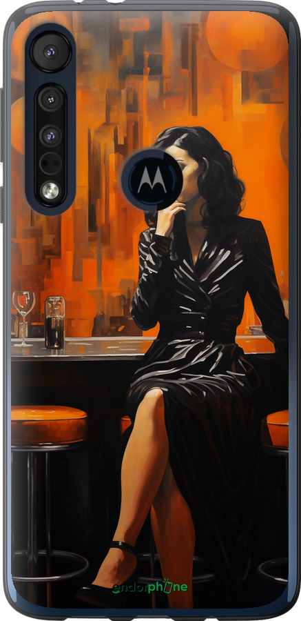 Силиконовый чехол Чехол для телефона для Motorola One Macro - 5961u-1812 изображение 