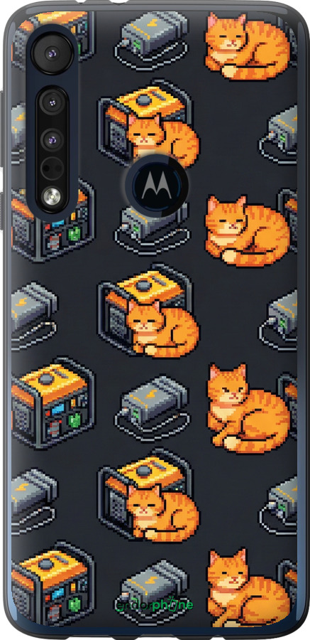 Силиконовый чехол Autonomous Zone для Motorola One Macro - 6771u-1812 изображение 