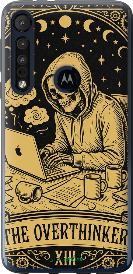 Силиконовый чехол The Overthinker для Motorola One Macro - 6774u-1812 изображение 