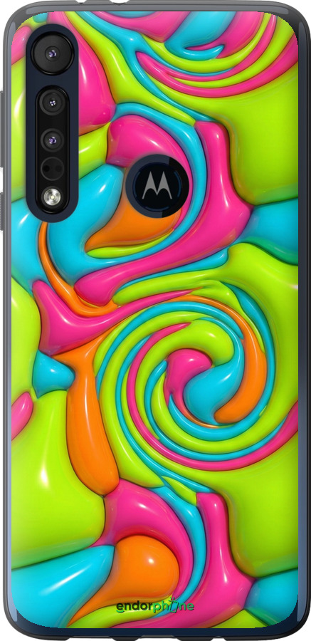 Силіконовий чехол Y2K Jelly Dream для Motorola One Macro - 6780u-1812 изображение 