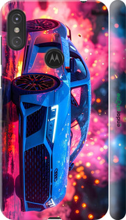 3D пластиковий матовий чехол Ауди для Motorola One Power - 6286m-1588 изображение 
