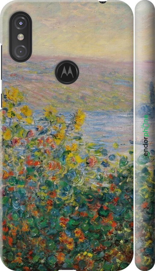 3D пластиковий матовий чехол Краєвид для Motorola One Power - 6445m-1588 изображение 