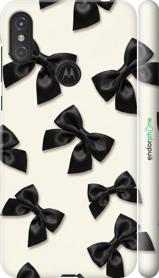 3D пластиковий матовий чехол Dark Coquette для Motorola One Power - 6765m-1588 изображение 