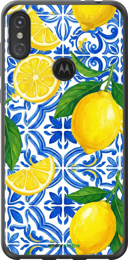 2D пластиковий чехол Grocery Girl Italian Summer для Motorola One Power - 6766t-1588 изображение 