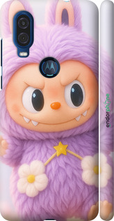 3D пластиковый матовый чехол Лабубу для Motorola One Vision - 6708m-1782 изображение 