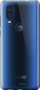 Силиконовый чехол 'Прозрачный' для Motorola One Vision изображение 8