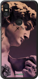 2D пластиковий чехол Давид для Motorola One - 6302t-1589 изображение 