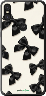 2D пластиковый чехол 'Dark Coquette' для Motorola One изображение 2