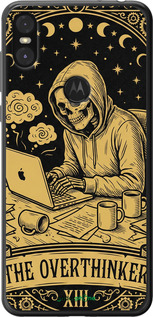 2D пластиковий чехол The Overthinker для Motorola One - 6774t-1589 изображение 