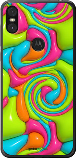 2D пластиковий чохол 'Y2K Jelly Dream' для Motorola One зображення 3