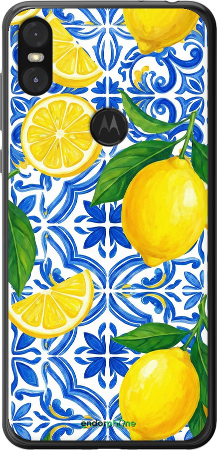 2D пластиковый чехол Grocery Girl Italian Summer для Motorola One - 6766t-1589 изображение 