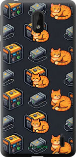 Силиконовый чехол 'Autonomous Zone' для Nokia 1 Plus изображение 3