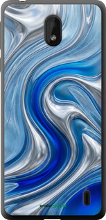 Силиконовый чехол Liquid Chrome для Nokia 1 Plus - 6781u-1677 изображение 