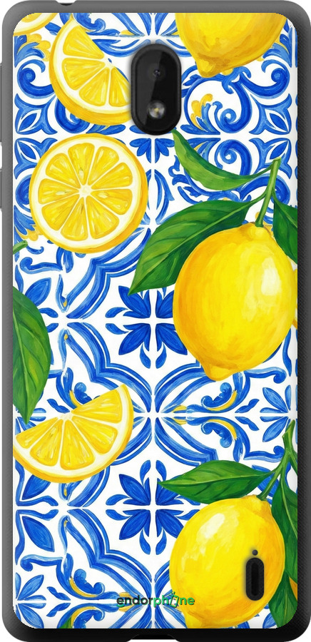 Силиконовый чехол Grocery Girl Italian Summer для Nokia 1 Plus - 6766u-1677 изображение 