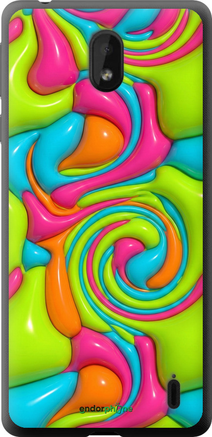 Силиконовый чехол Y2K Jelly Dream для Nokia 1 Plus - 6780u-1677 изображение 