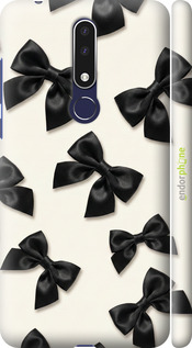 3D пластиковый матовый чехол Dark Coquette для Nokia 3.1 Plus - 6765m-1607 изображение 