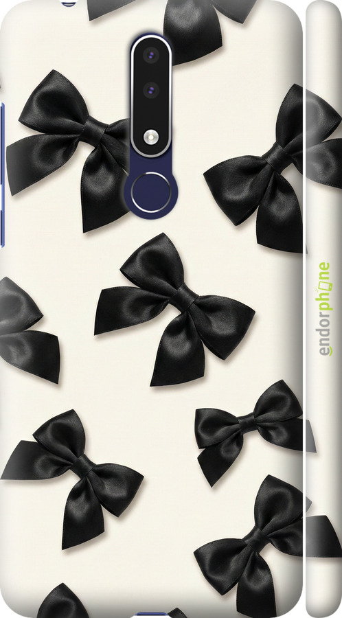 3D пластиковый матовый чехол Dark Coquette для Nokia 3.1 Plus - 6765m-1607 изображение 