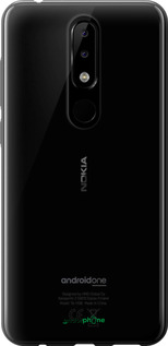 2D пластиковый чехол 'Прозрачный' для Nokia 5.1 Plus изображение 16
