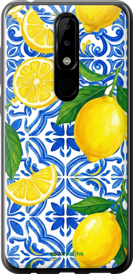 2D пластиковий чехол Grocery Girl Italian Summer для Nokia 5.1 Plus - 6766t-1543 изображение 