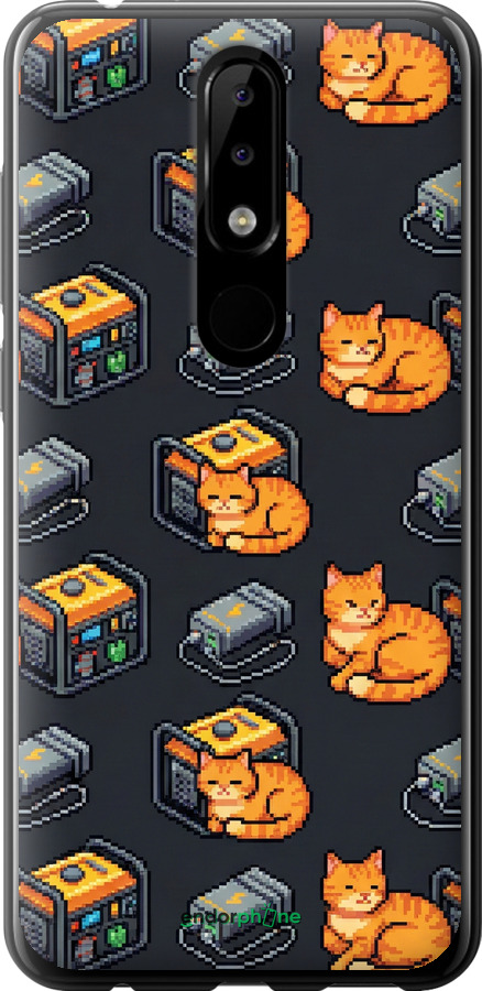 2D пластиковый чехол Autonomous Zone для Nokia 5.1 Plus - 6771t-1543 изображение 