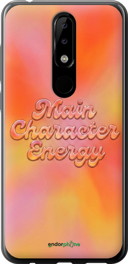 2D пластиковий чехол Aura Gradient Main Character Energy Aesthetic Y2K для Nokia 5.1 Plus - 6783t-1543 изображение 