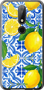 Силиконовый чехол Grocery Girl Italian Summer для Nokia 6.1 Plus - 6766u-1539 изображение 