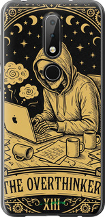 Силиконовый чехол The Overthinker для Nokia 6.1 Plus - 6774u-1539 изображение 