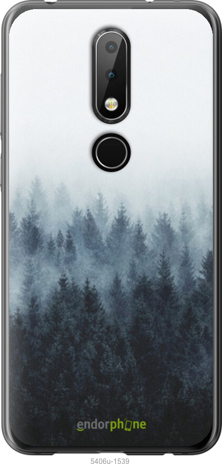 Силиконовый чехол № 5406 для Nokia 6.1 Plus - 5406u-1539 изображение 