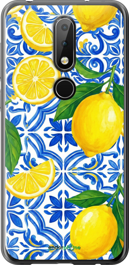 Силиконовый чехол Grocery Girl Italian Summer для Nokia 6.1 Plus - 6766u-1539 изображение 