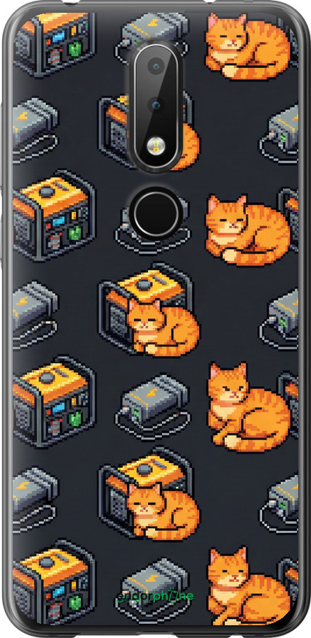 Силіконовий чехол Autonomous Zone для Nokia 6.1 Plus - 6771u-1539 изображение 